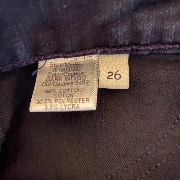 Rag & Bone Legging Skinny Jeans in Dark Indigo Womens size 26 Mid-Rise Stretch - Picture 9 of 11